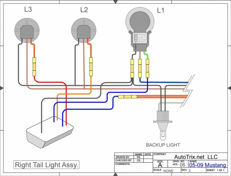 2007 Ford Mustang Sequential Tail Lights